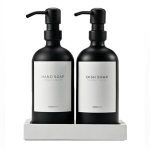 New MaisoNovo 3 Piece Soap Dispenser Set